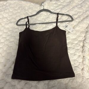 Abercrombie & Fitch Dark Brown Camisole